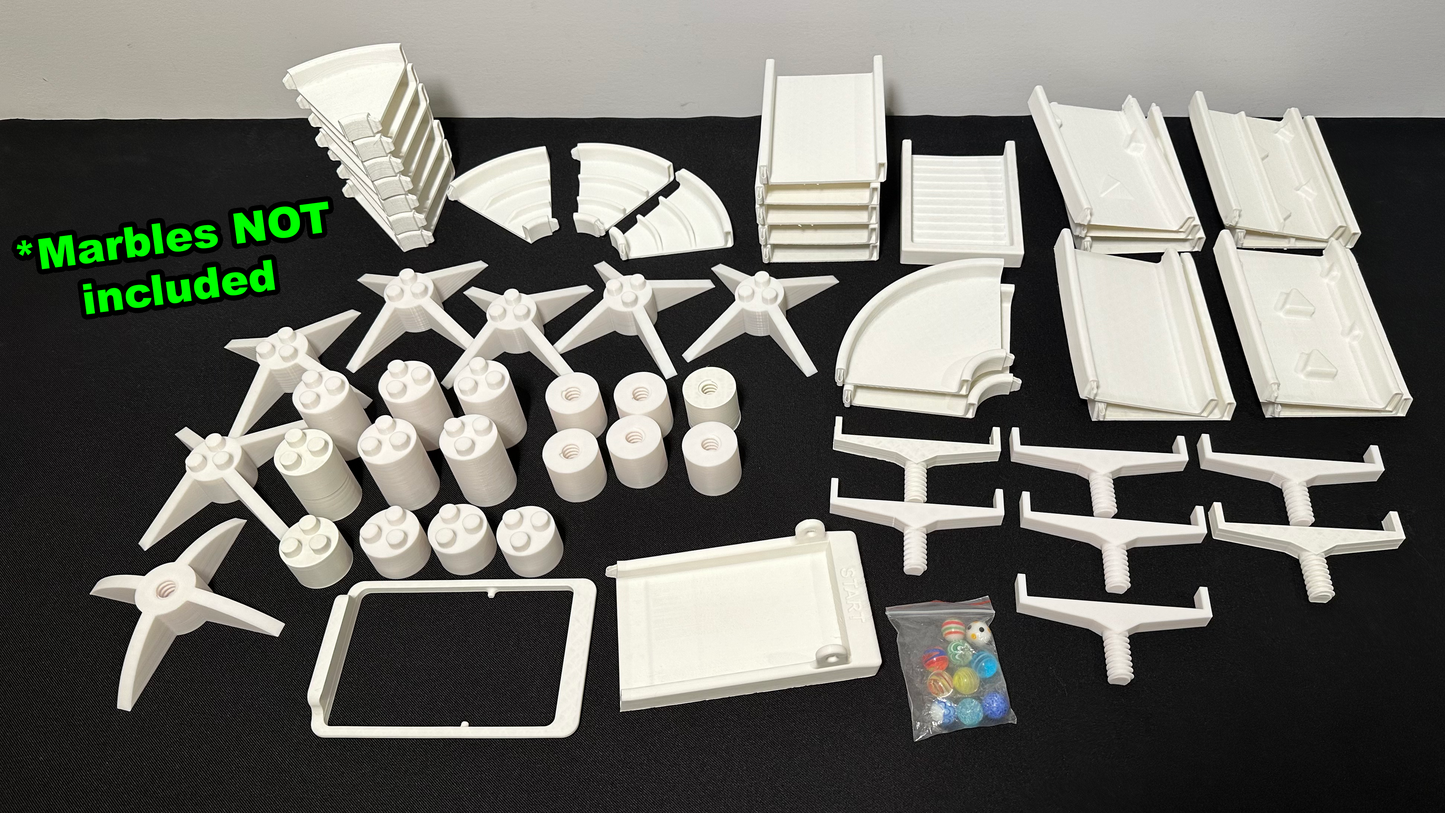 Marble Autobahn Master Set: Build the Ultimate Marble Race
