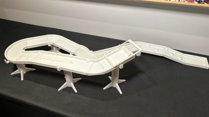 Marble Autobahn Expansion Set: Bigger Builds, Wilder Races.