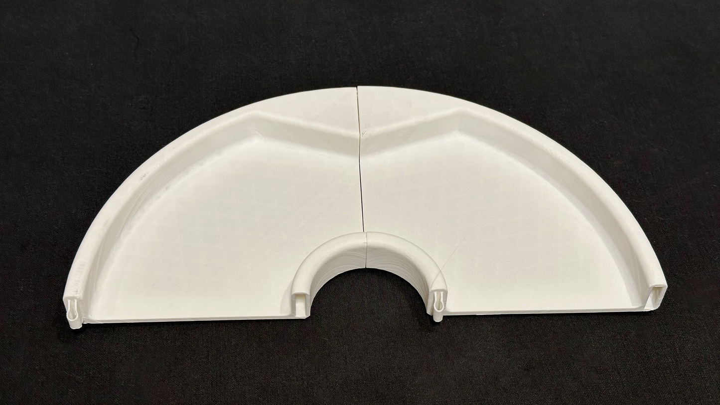 Curve tracks with bumper (90 degree) booster set