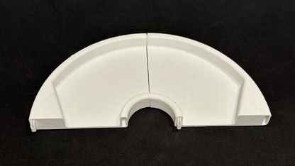 Curve tracks with bumper (90 degree) booster set