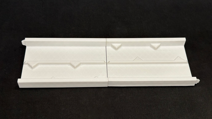 Straight Track with fast/slow lane booster set (2 pack)