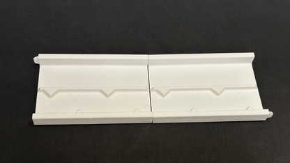 Straight Track with fast/slow lane booster set (2 pack)