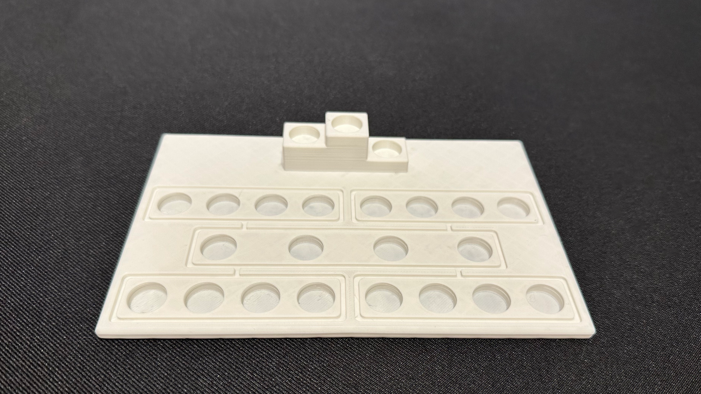 Marble Tournament Bracket Board (for matches with 4 marbles)