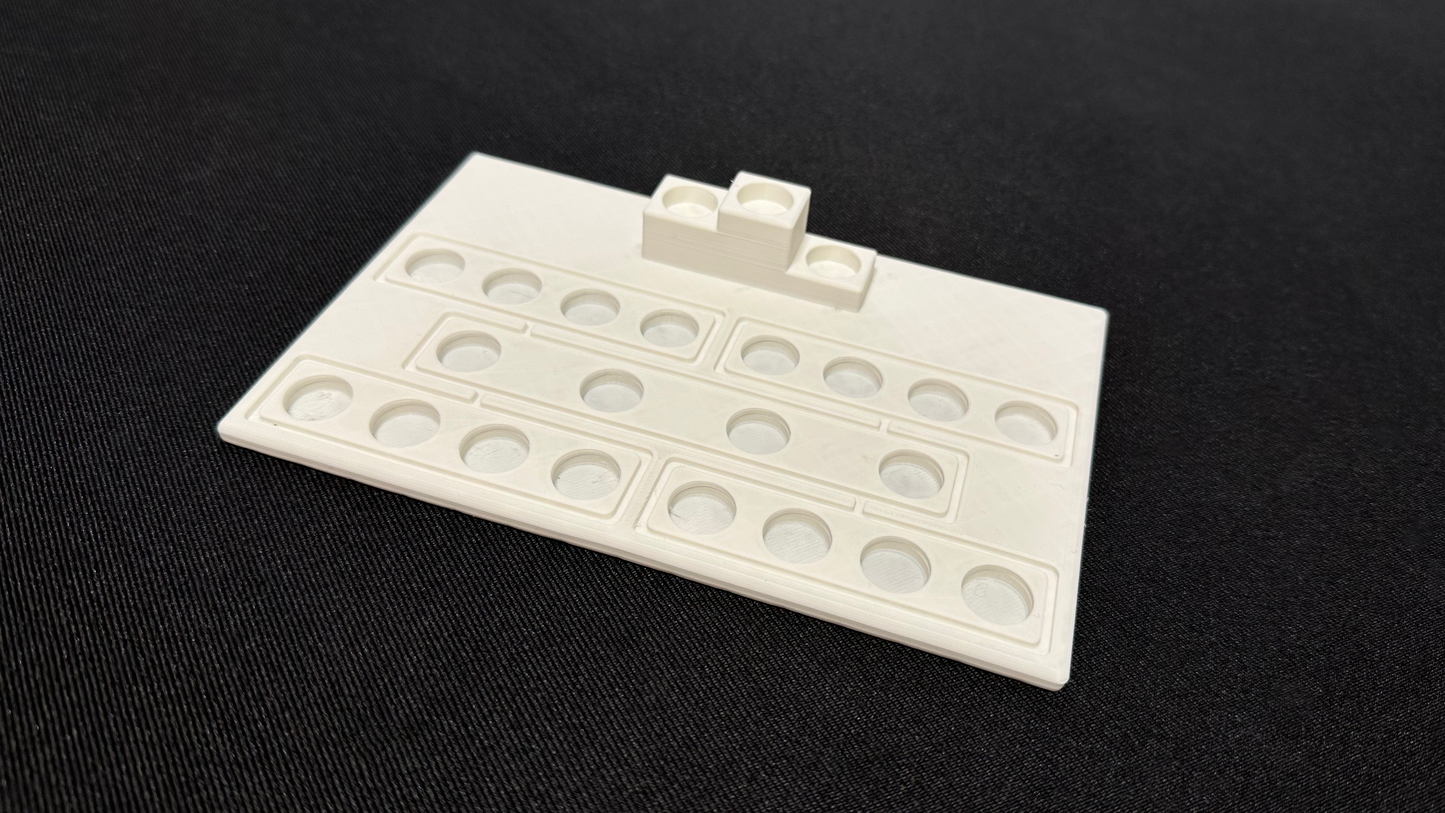 Marble Tournament Bracket Board (for matches with 4 marbles)